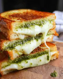 Pesto Grilled Cheese Recipe
