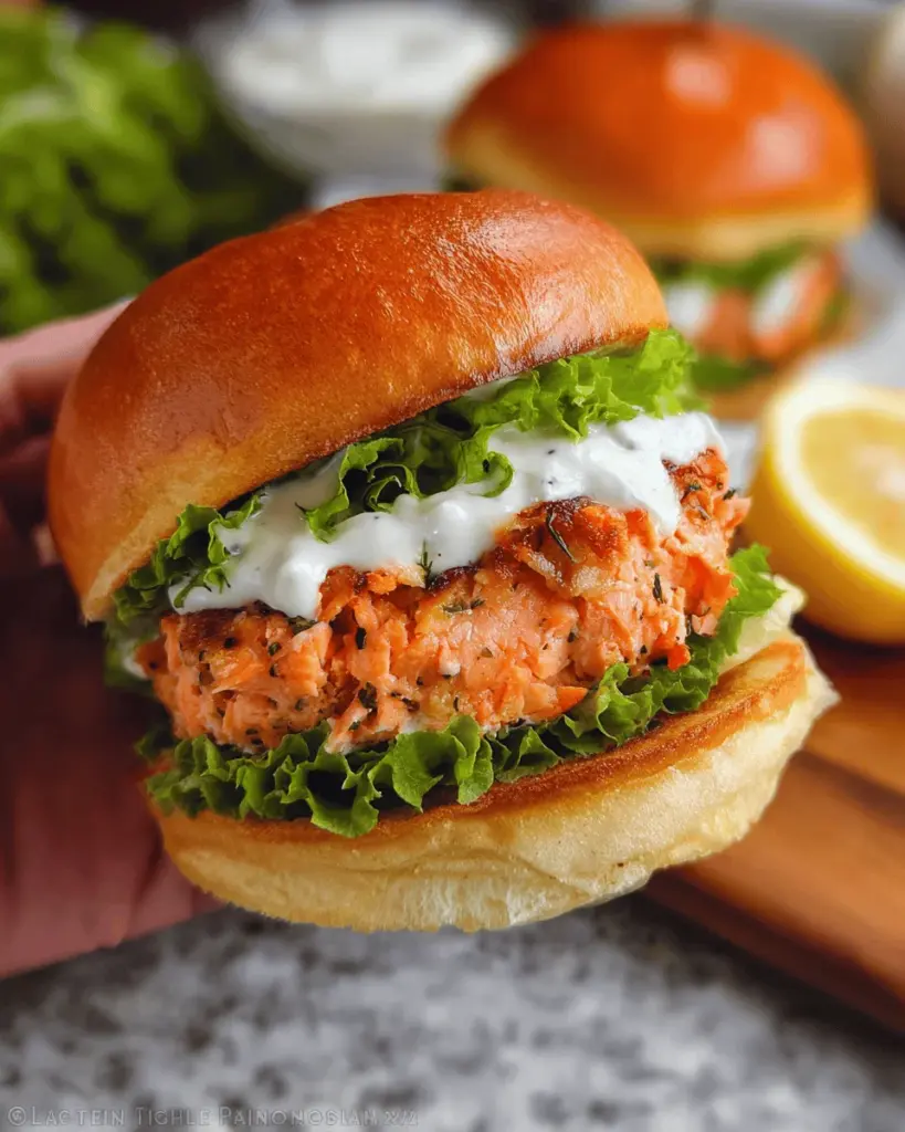 Salmon Burgers