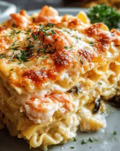 Seafood Lasagna