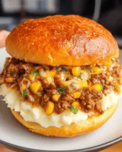 Shepherd's Pie Sloppy Joes