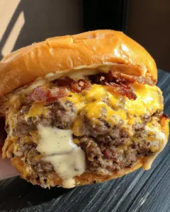 Smash Burgers with Baconnaise Sauce