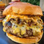 Smoked Cajun Burgers