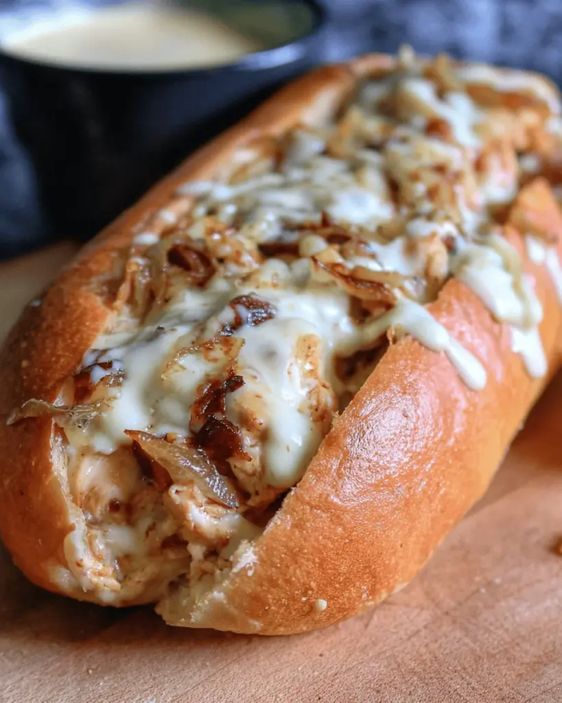 White BBQ Chicken Subs