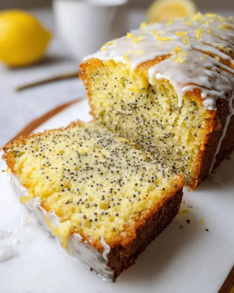 Lemon Poppy Seed Cake