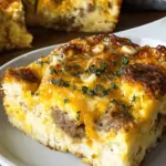 Overnight Breakfast Casserole With Bread