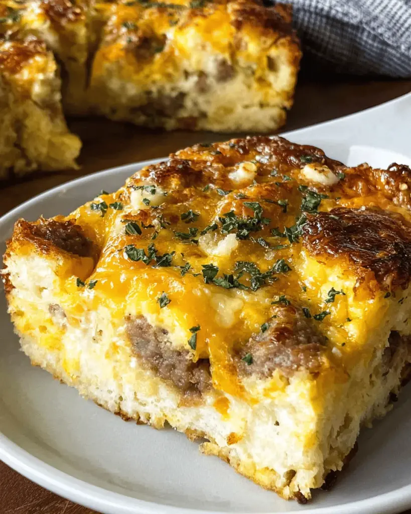 Overnight Breakfast Casserole With Bread