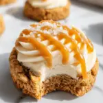 Salted Caramel Cheesecake Cookie (Crumbl Copycat)