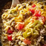 Cheeseburger Orzo