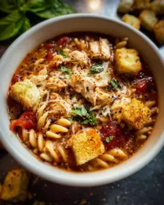 Chicken Parmesan Soup