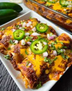 Chili Cheese Enchiladas
