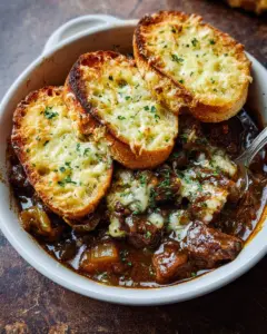French Onion Beef Stew
