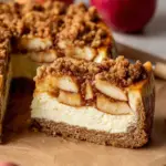 Apple Crumble Cheesecake