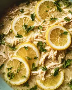 Avgolemono (Greek Lemon Chicken Soup)