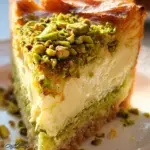 Baklava Pistachio Cheesecake