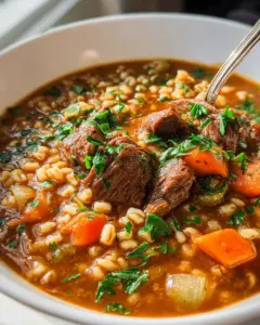 Beef Barley Soup
