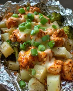 Buffalo Chicken Foil Packets