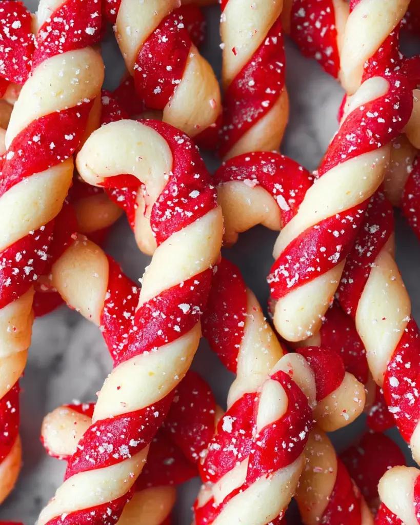 Candy Cane Cookies