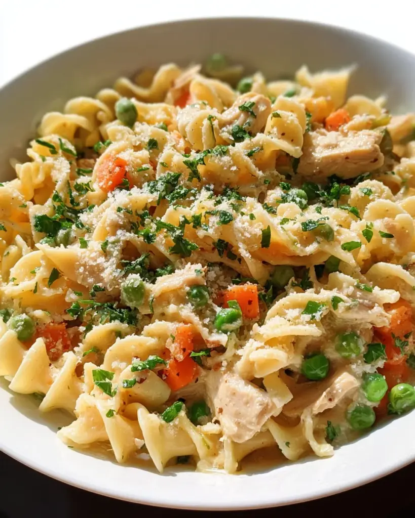 Chicken Pot Pie Pasta