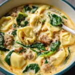 Creamy Sausage Tortellini Soup
