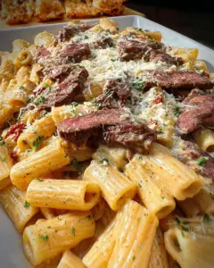 Creamy Steak Pasta