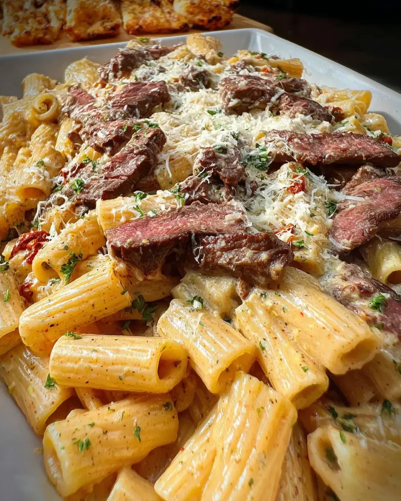 Creamy Steak Pasta