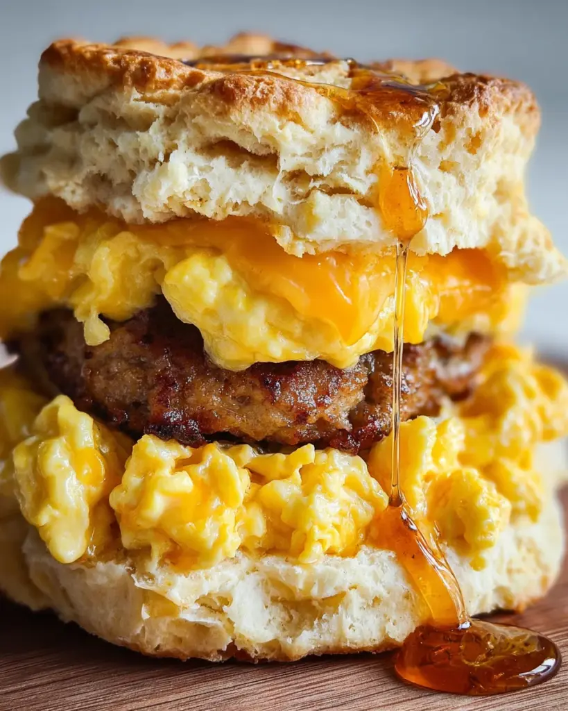 Easy Biscuit Breakfast Sandwich