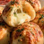 Easy Garlic Cheese Bombs