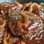 French Onion Salisbury Steak