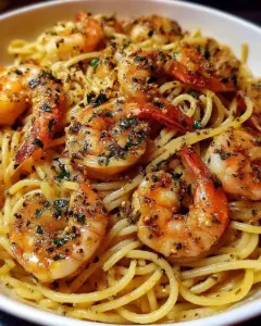 Garlic Shrimp Pasta Butter