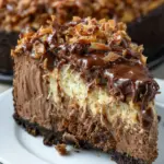 German Chocolate Cheesecake