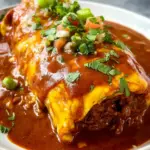 Ground Beef Wet Burrito