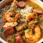 Instant Pot Louisiana Gumbo with Chicken and Shrimp