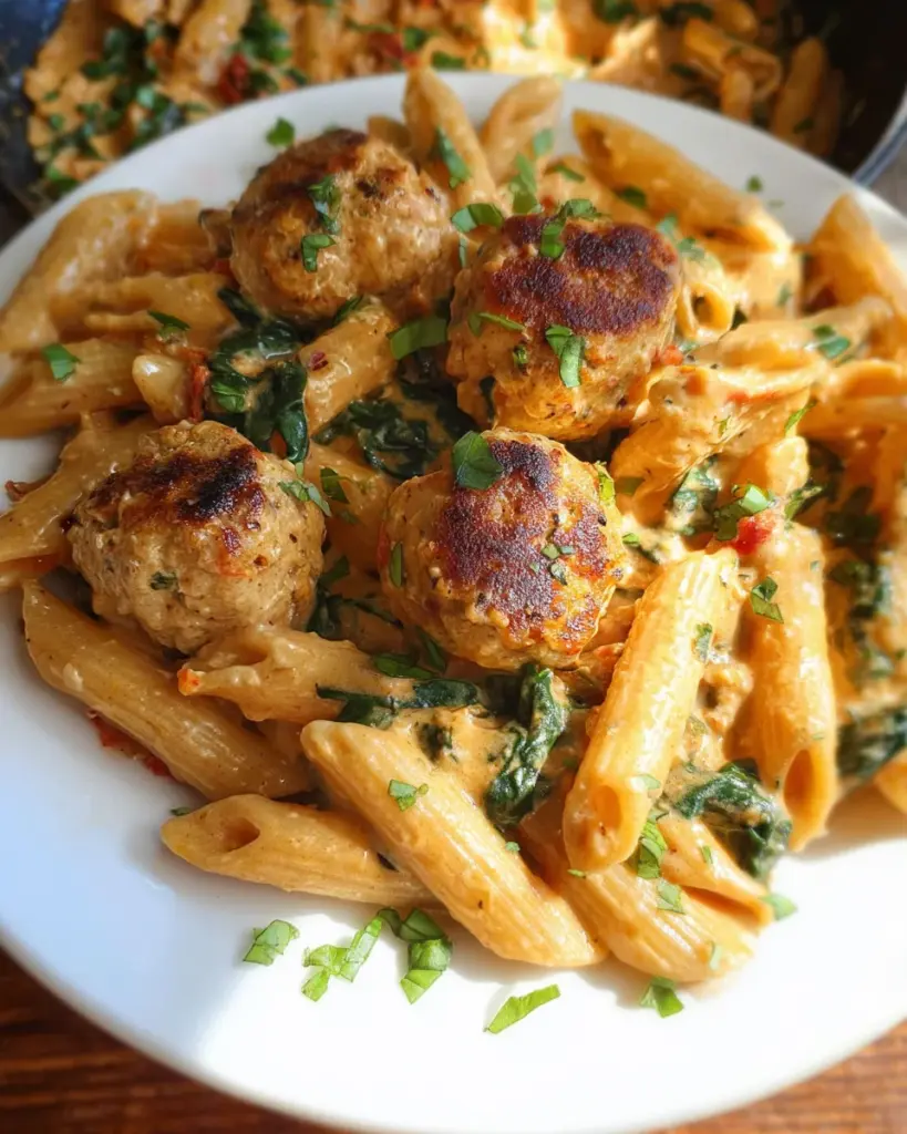 Marry Me Chicken Meatballs