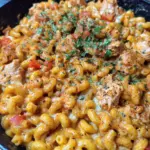 One Pan Chicken Taco Mac