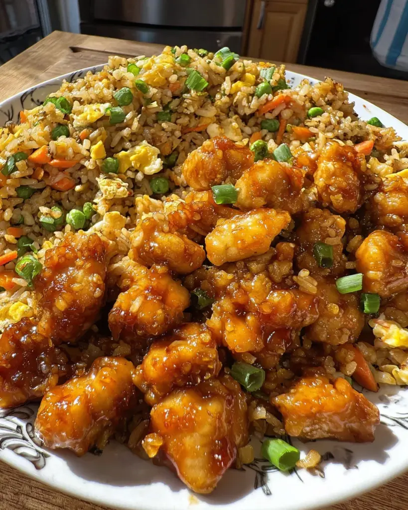 Orange Chicken Fried Rice
