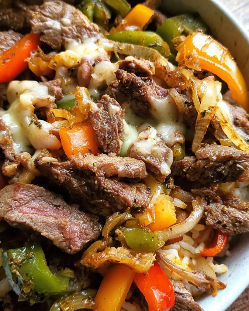 Philly Cheesesteak Bowls