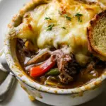 Philly Cheesesteak French Onion Soup