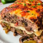 Philly Cheesesteak Meatloaf