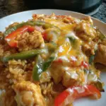 Queso Chicken Fajita Skillet