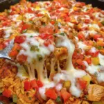 Queso Salsa Chicken & Rice