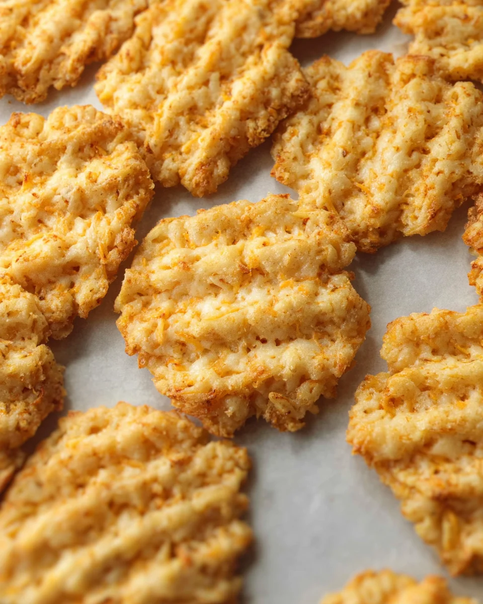 Rice Krispies Cheese Crackers
