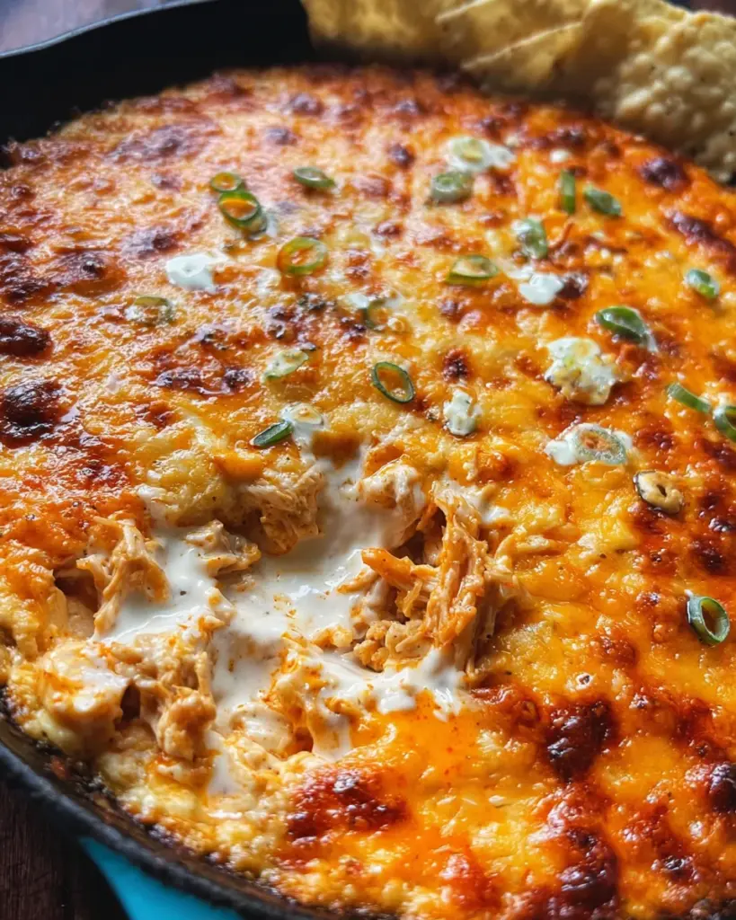 Rotisserie Buffalo Chicken Dip with Ranch