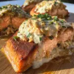 Smoked Crab Stuffed Salmon