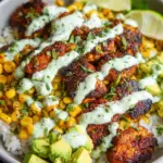 Street Corn Chicken Bowls
