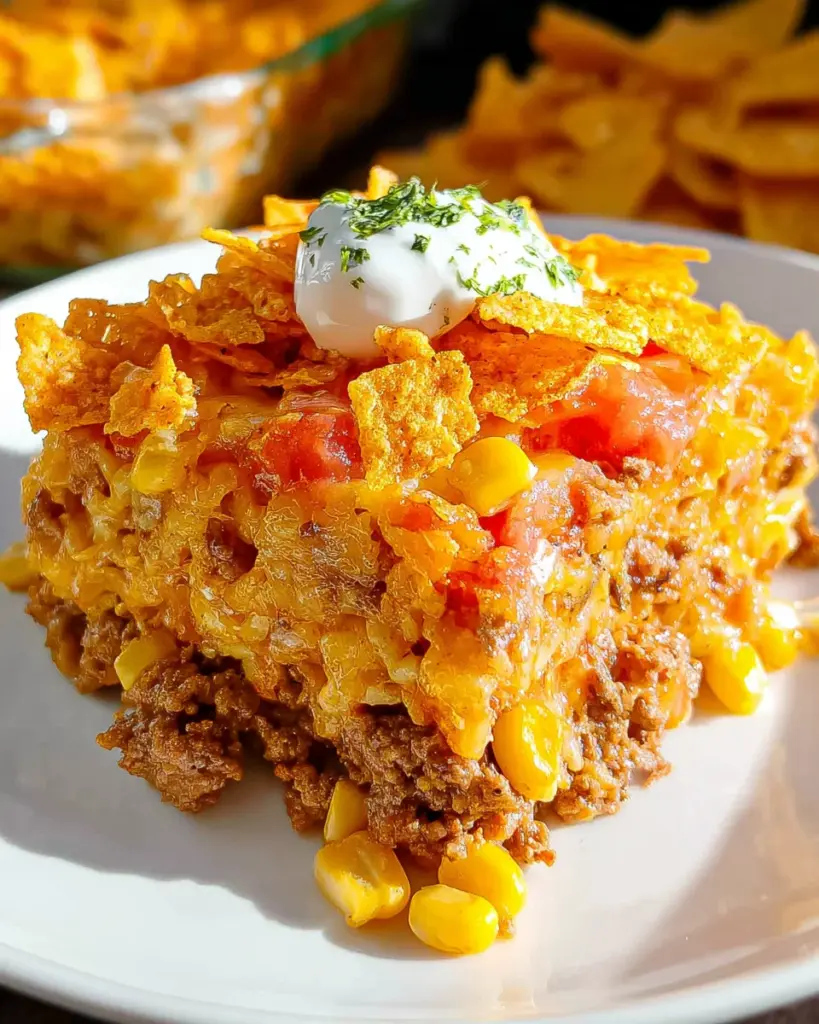 Taco Doritos Casserole