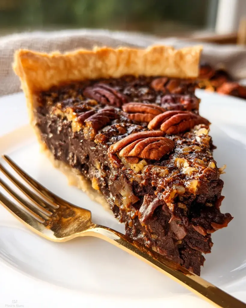 Texas Chocolate Pecan Pie