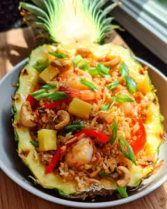 Thai Pineapple Fried Rice Recipe