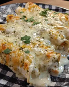 White Chicken Enchiladas
