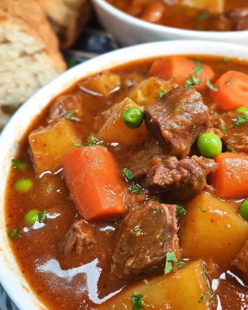 Apple Cider Beef Stew (Slow Cooker Recipe)
