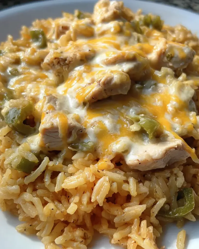Arroz Con Pollo (Cheesy Chicken and Rice)